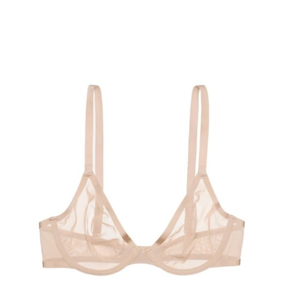 Cuup The Plunge Mesh Bra 34B